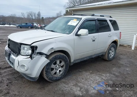 2010 Ford Escape Limited z USA, uszkodzony, nr VIN 1FMCU9EG1AKC23502